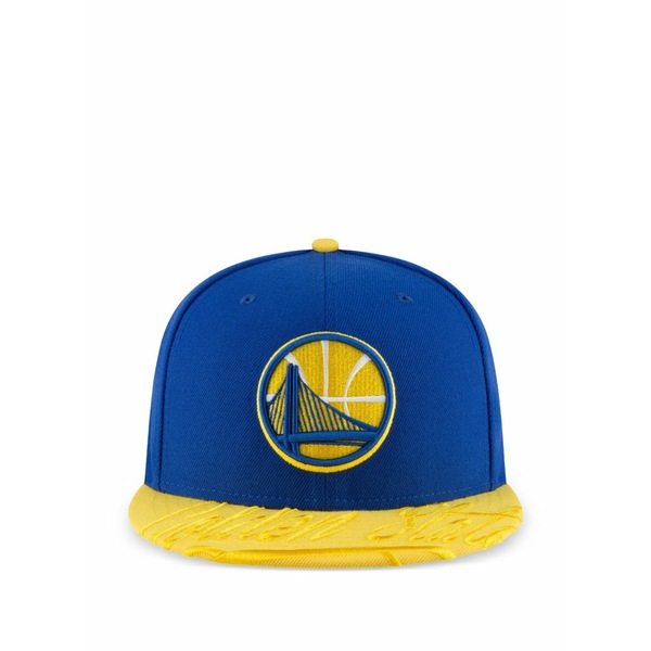 ニューエラ メンズ 帽子 アクセサリー 59fifty golden state warriors hat Blue|asty