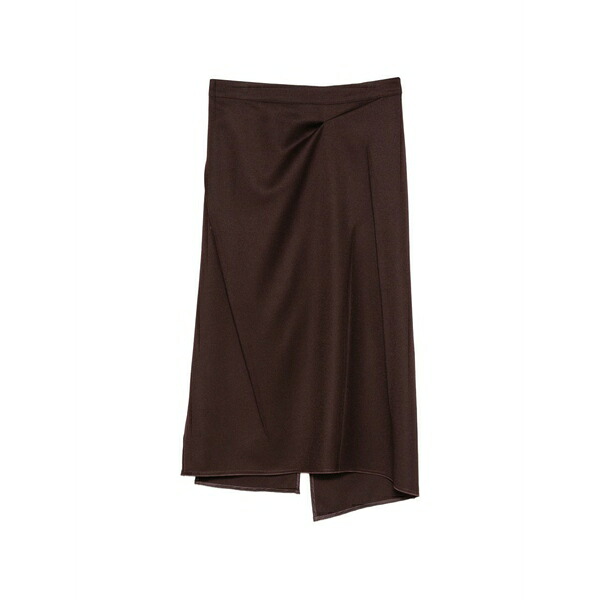 ヴィクトリア ベッカム レディース スカート ボトムス Pressed tailored wool midi skirt Red|asty