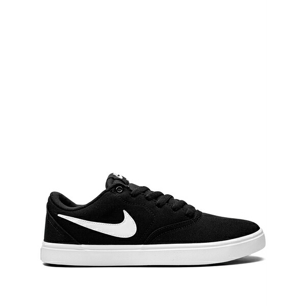 ナイキ レディース スニーカー シューズ Sb check solar canvas sneakers Black｜asty