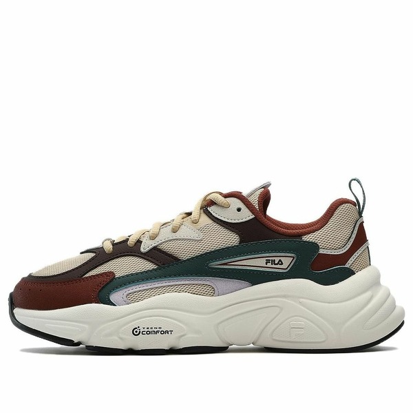 FILA フィラ レディース スニーカー 【(WMNS) FILA Mars 1S SMU Sneakers 'Beige Brown Red' F12W332126FAR】 サイズ US_7(24.0cm)画像