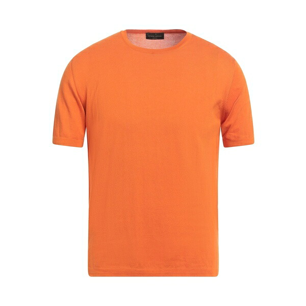 【送料無料】 ロベルトコリーナ メンズ ニット&セーター アウター Sweaters Orange