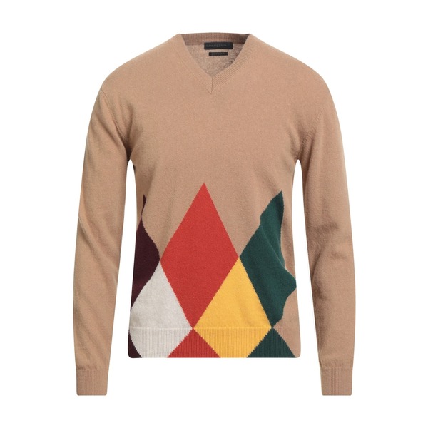 【貨物輸送無料】 ダニエル フィエゾリ メンズ 編み物\u0026スウェーター アウター Sweaters Beige