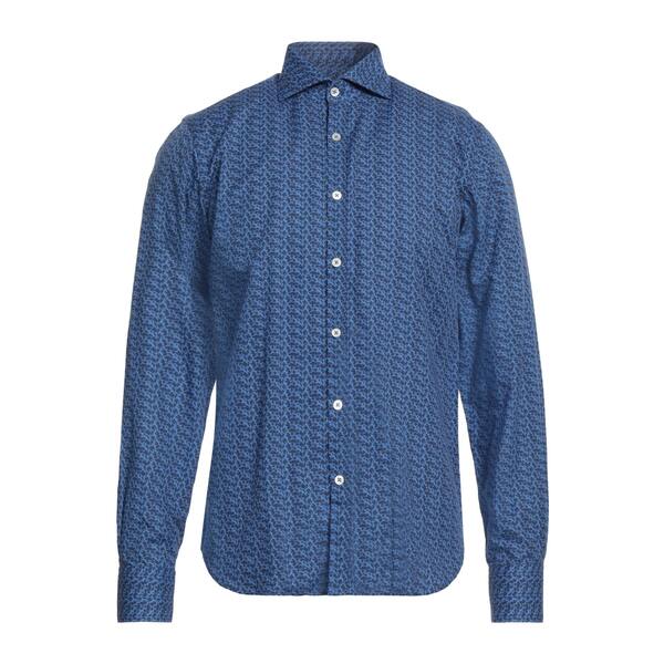 【送料無料】 カナーリ メンズ シャツ トップス Shirts Blue