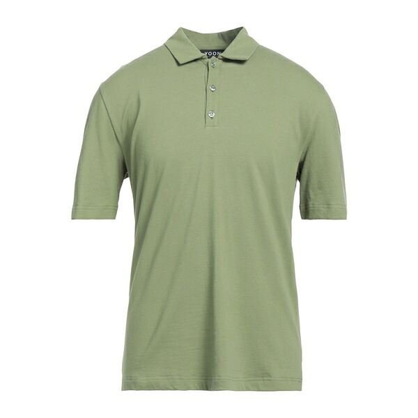 【送料無料】 ヨーン メンズ Tシャツ トップス Polo shirts Green