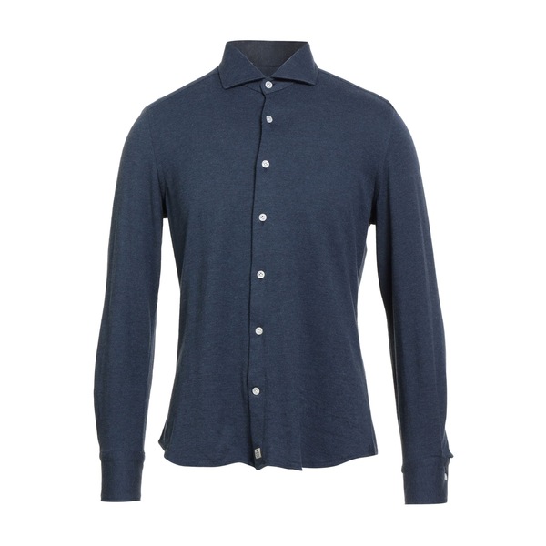 【送料無料】 サンリサ メンズ シャツ トップス Shirts Blue