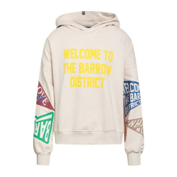 【送料無料】 バロウ メンズ パーカー・スウェットシャツ アウター Sweatshirts White