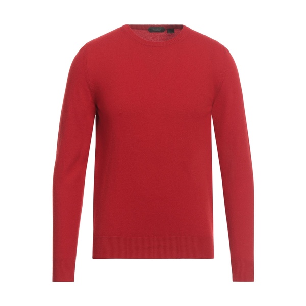 【貨物輸送無料】 ザノーネ メンズ 編み物\u0026プルオーバー アウター Sweaters Red