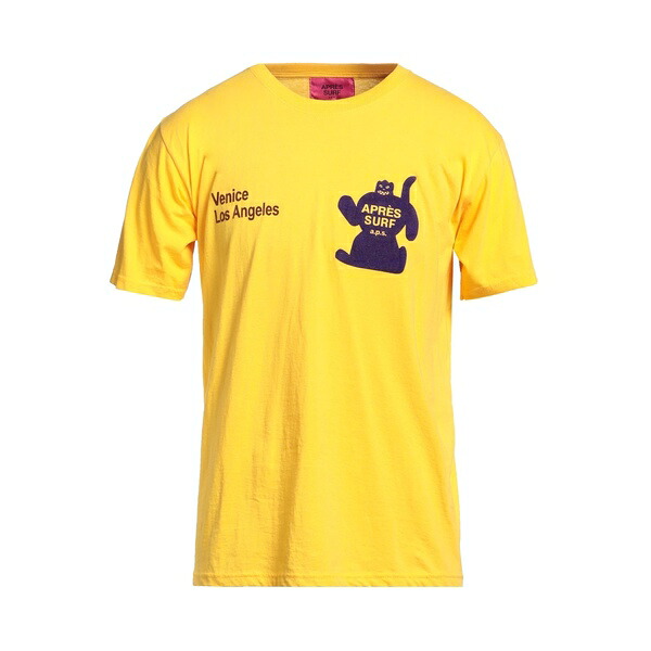 【送料無料】 アプレ サーフ メンズ Tシャツ トップス T-shirts Yellow 18,706円