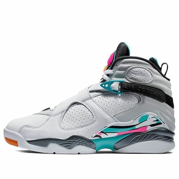 Jordan ジョーダン メンズ スニーカー  【Air Jordan 8 Retro \u0027South Beach\u0027 305381-113】  大いさ US_7.5(25.5珊) スニーカー-靴-メンズ靴