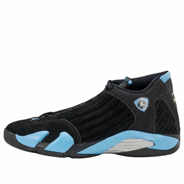 Jordan ジョーダン メンズ スニーカー  【Air Jordan 14 \u0027Black University Blue\u0027 487471-007】  大きさ US_M_15