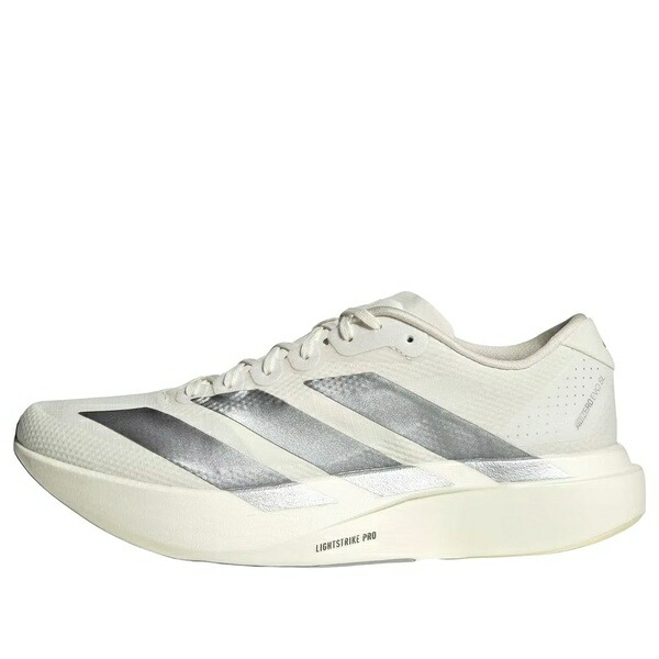 adidas アディダス メンズ スニーカー 【adidas Adizero Evo SL Woven \u0027White Halo Silver\u0027 KI6900】  大いさ US_12(30.0珊) 靴-スニーカー-メンズ靴