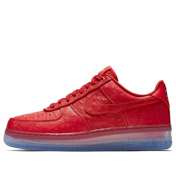 Nike ナイキ メンズ スニーカー エアフォース 【Nike Air Force 1 Cmft Lux Low 'Ostrich Red' 805300-600】 サイズ US_9(27.0cm)|asty