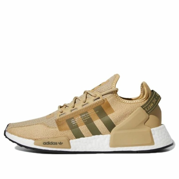 adidas アディダス メンズ スニーカー 【adidas NMD_R1 V2 \u0027Beige Tone Focus Olive\u0027 GY1395】  大いさ US_8(26.0糎) スニーカー-靴-メンズ靴