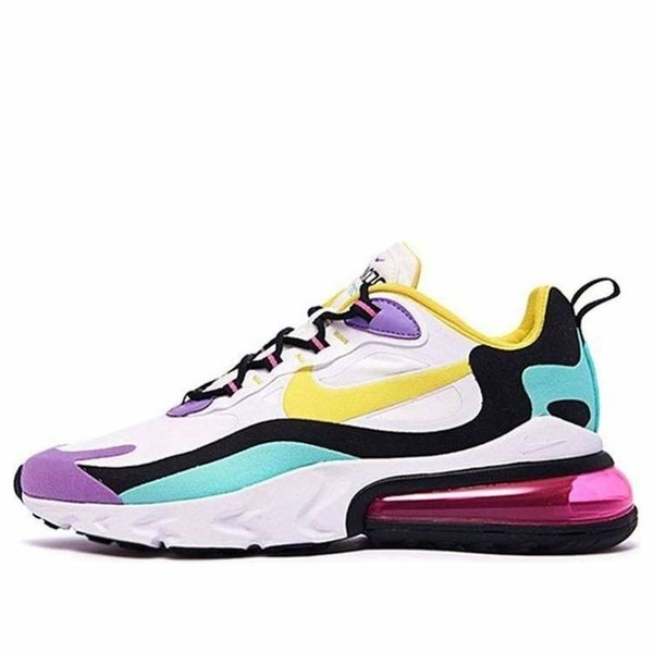 Nike ナイキ メンズ スニーカー エア湖マックス 【Nike Air Max 270 React \u0027Geometric Abstract\u0027 AO4971-101】  大いさ US_11(29.0珊) スニーカー-靴