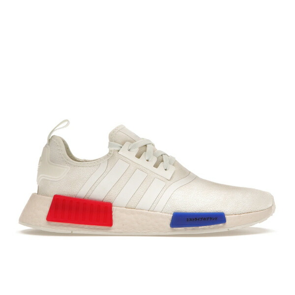 adidas アディダス メンズ スニーカー  【adidas NMD R1 White Tint】  大いさ US_M_4.5 White Tint/Glory Red/Semi Lucid Blue スニーカー-靴