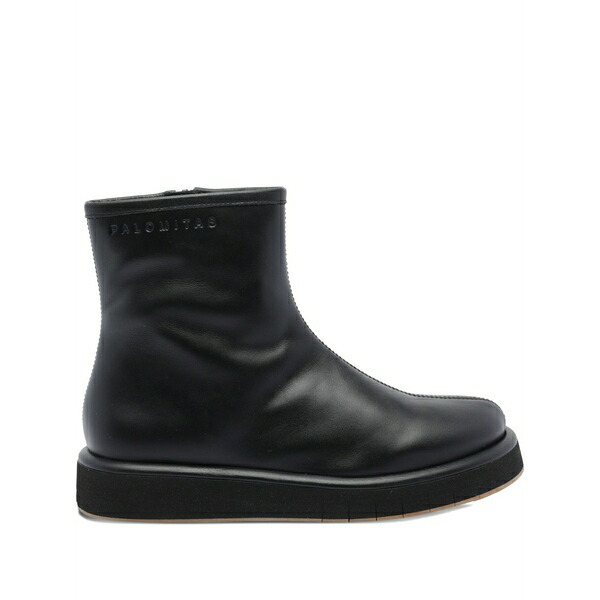 パロマ バルセロ レディース ブーツ シューズ Alison platform zip boots Black