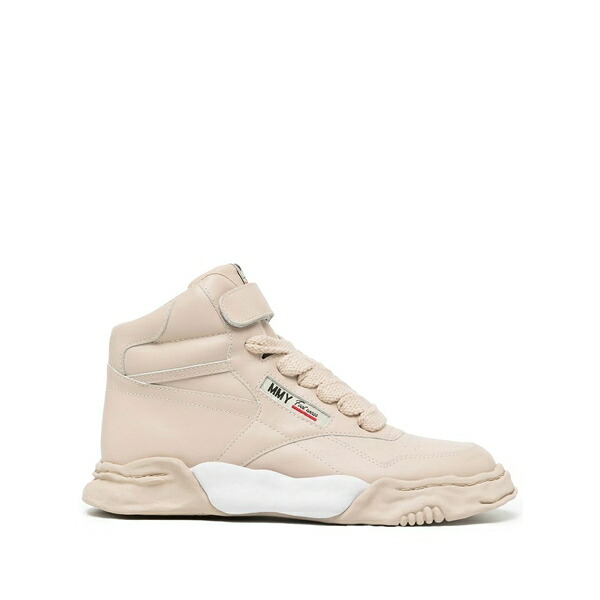 ミハラヤスヒロ メンズ スニーカー シューズ Freddie high-top sneakers Pink