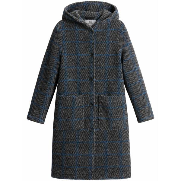羊毛 金持ち レディース 厚地の外套 アウター Gentry coat  Grey