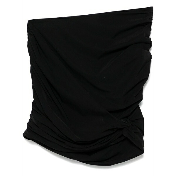 マグダ・ブトリム レディース スカート ボトムス Draped mini skirt Black