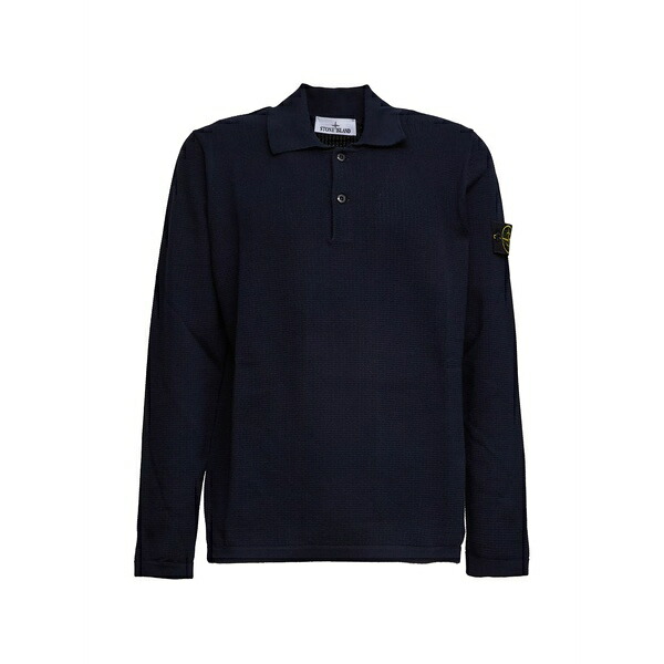 ストーンアイランド メンズ ポロシャツ トップス two-button polo shirt Blue｜asty
