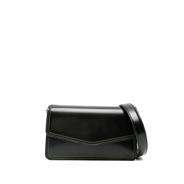 アスピナルオブロンドン レディース ハンドバッグ バッグ Eliza leather mini bag Black|asty