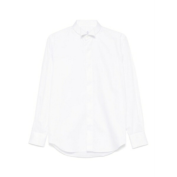 アレッサンドロゲラルディ メンズ プルオーバー トップス Cotton shirt White