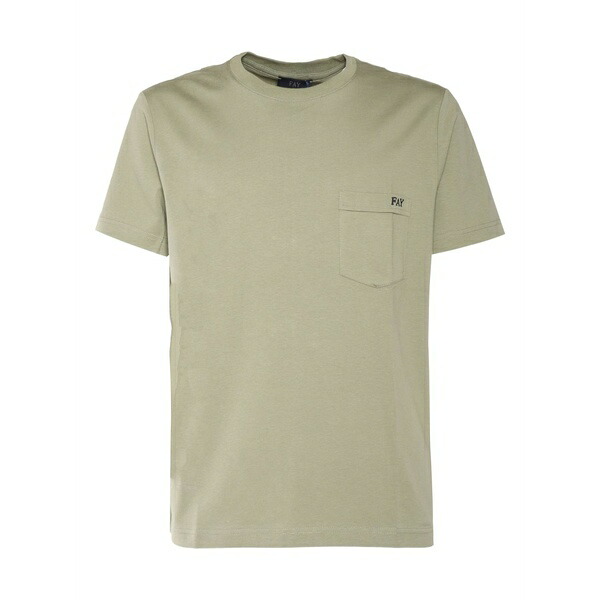 フェイ メンズ Tシャツ トップス Cotton t-shirt Green