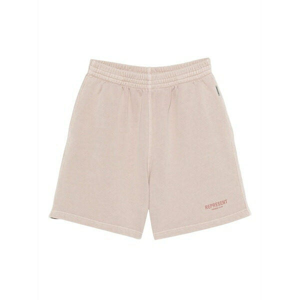 リプレゼント メンズ 心地よいズボン下 ボトムス Logo-print shorts Pink