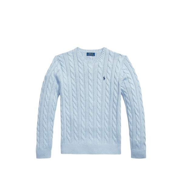 ラルフローレン メンズ 編み物\u0026プルオーバー アウター Signature polo pony motif sweater Blue