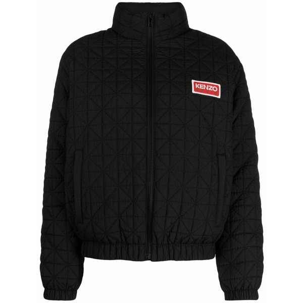 ケンゾー レディース 上衣＆上衣 アウター Sashiko stitch puffer jacket Black