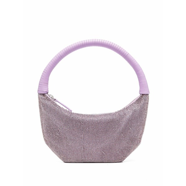 ステゥド レディース トートバッグ 御徒面子 Pepper crystal-embellished tote bag Purple
