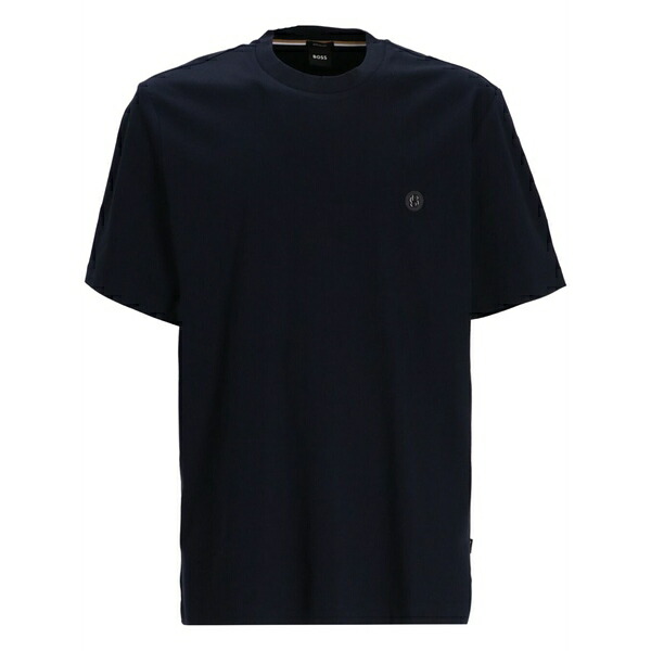 主任者 メンズ プルオーバー トップス Rubberised-logo cotton t-shirt Blue