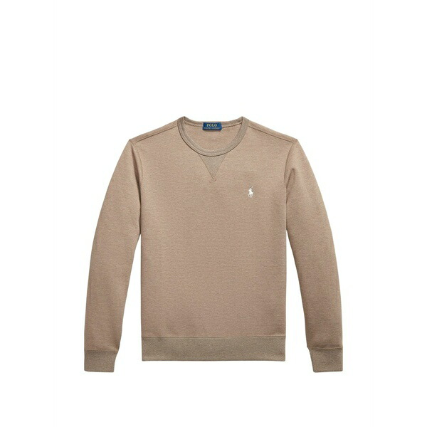 ラルフローレン メンズ パーカー・スウェットシャツ アウター Logo-embroidered sweater Neutrals