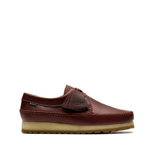 クラークス メンズ お召しものシューズ シューズ Lace-up leather derby Brown