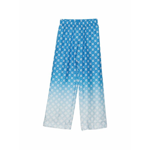 カサブランカ レディース 心地よいズボン下 ボトムス Gradient pattern trousers Blue