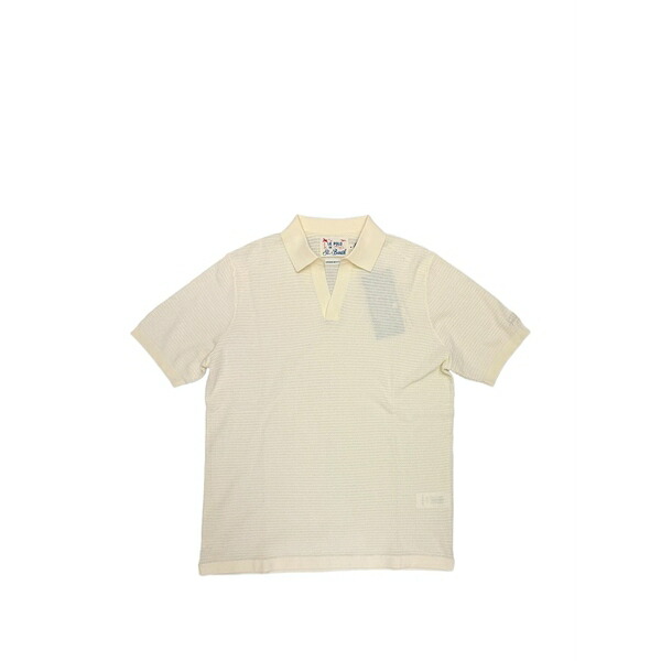 エムシーツーセイントバース メンズ ティーシャツ トップス Sloan waffle-knit t-shirt Neutrals