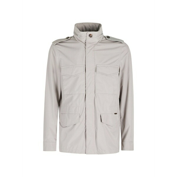 ムーレー メンズ 上衣＆上衣 アウター Patch pocket jacket Neutrals