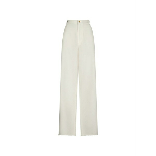 暗然たる運動場 レディース ジーンズズボン下 ボトムス Wide leg trousers Neutrals