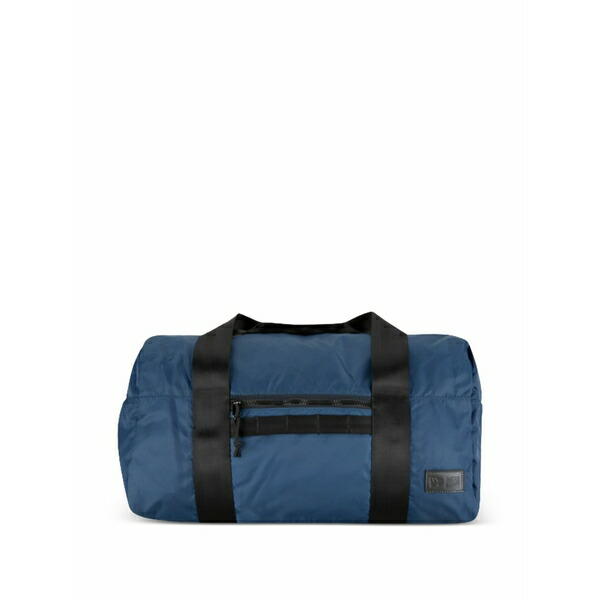 ニュー内鰓 メンズ ボストンバッグ 御徒面子 Small logo-patch duffle bag Blue