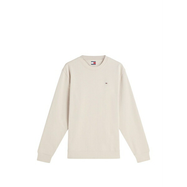 トミー ヒルフィガー メンズ パーカー・スウェットシャツ アウター Logo-patch sweatshirt Neutrals