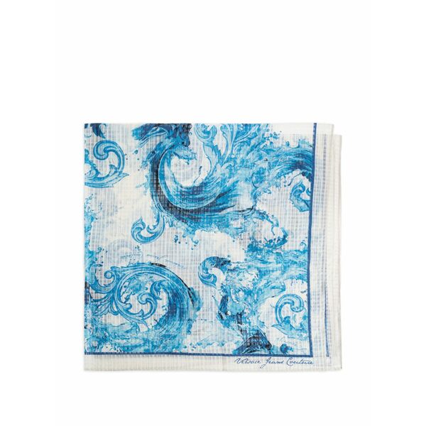 呼びりん探し回る レディース えり巻き・袈裟・えり巻き 付属物 Floral print scarf White
