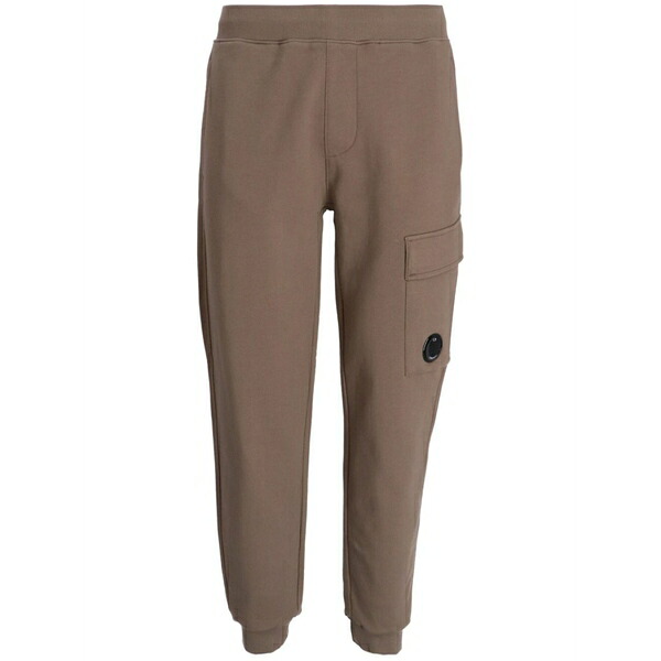 シーピーカンパニー メンズ 心地よいズボン下 ボトムス Diagonal cargo track pants Brown