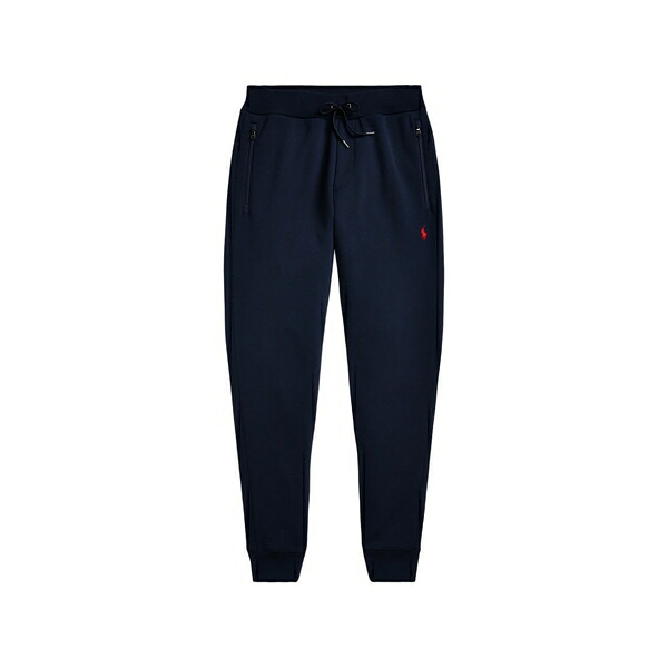 ラルフローレン メンズ 心地好いズボン下 ボトムス Logo-embroidered drawstring track pants Blue