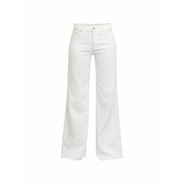 デパートメントファイブ レディース ジーンズズボン下 ボトムス Five-pockets flared jeans White