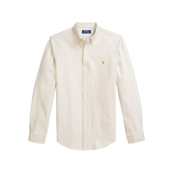 ラルフローレン メンズ ティーシャツ トップス Button-down collar shirt Neutrals