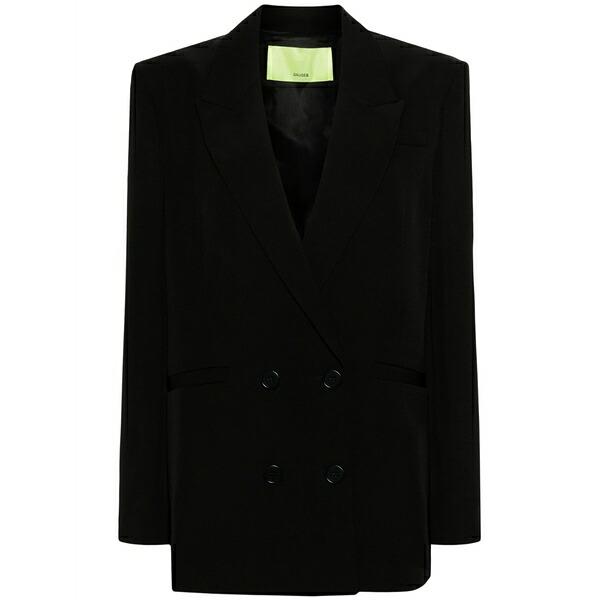 ゲージ81 レディース 上衣＆上衣 アウター Vidal double-breasted blazer Black