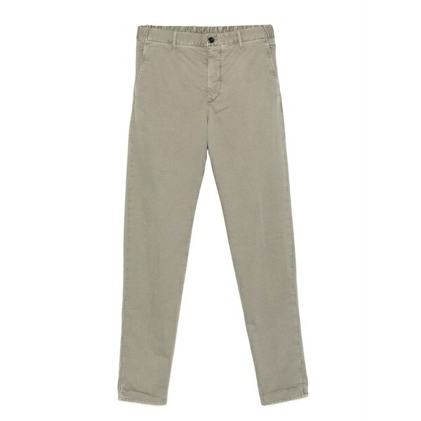 インコテックス メンズ 心地よいズボン下 ボトムス Elastic-waistband trousers  Green
