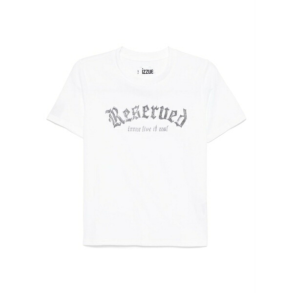 イズエ レディース ティーシャツ トップス Graphic t-shirt White