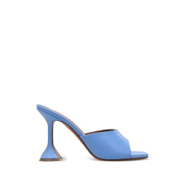 アミナモアディ レディース サンダル シューズ Lupita leather heeled sandals Blue