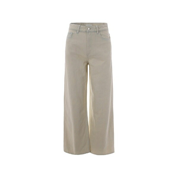 アーペーセー レディース ジーンズズボン下 ボトムス Wide-leg jeans Grey